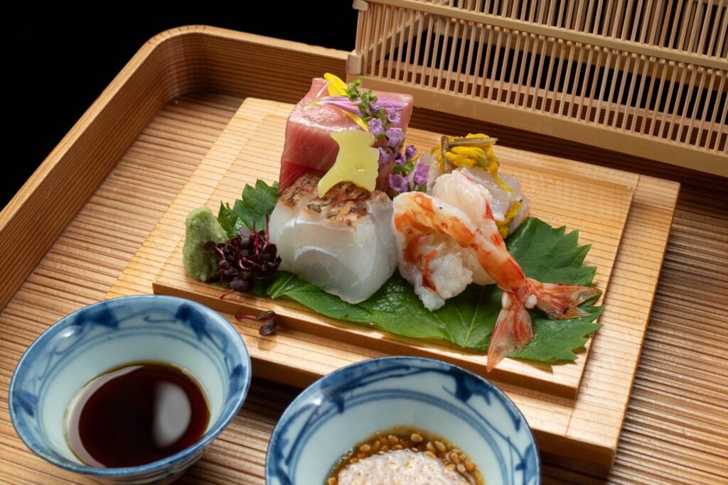 旬のものを選りすぐったお刺身