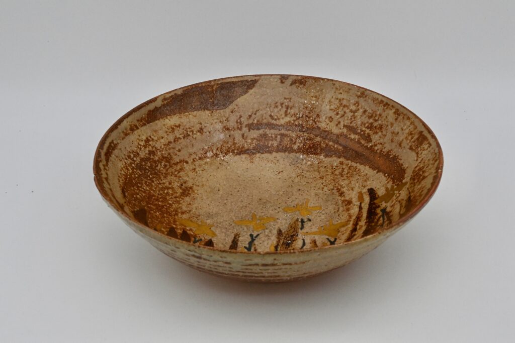 あやめ鉢（共箱）