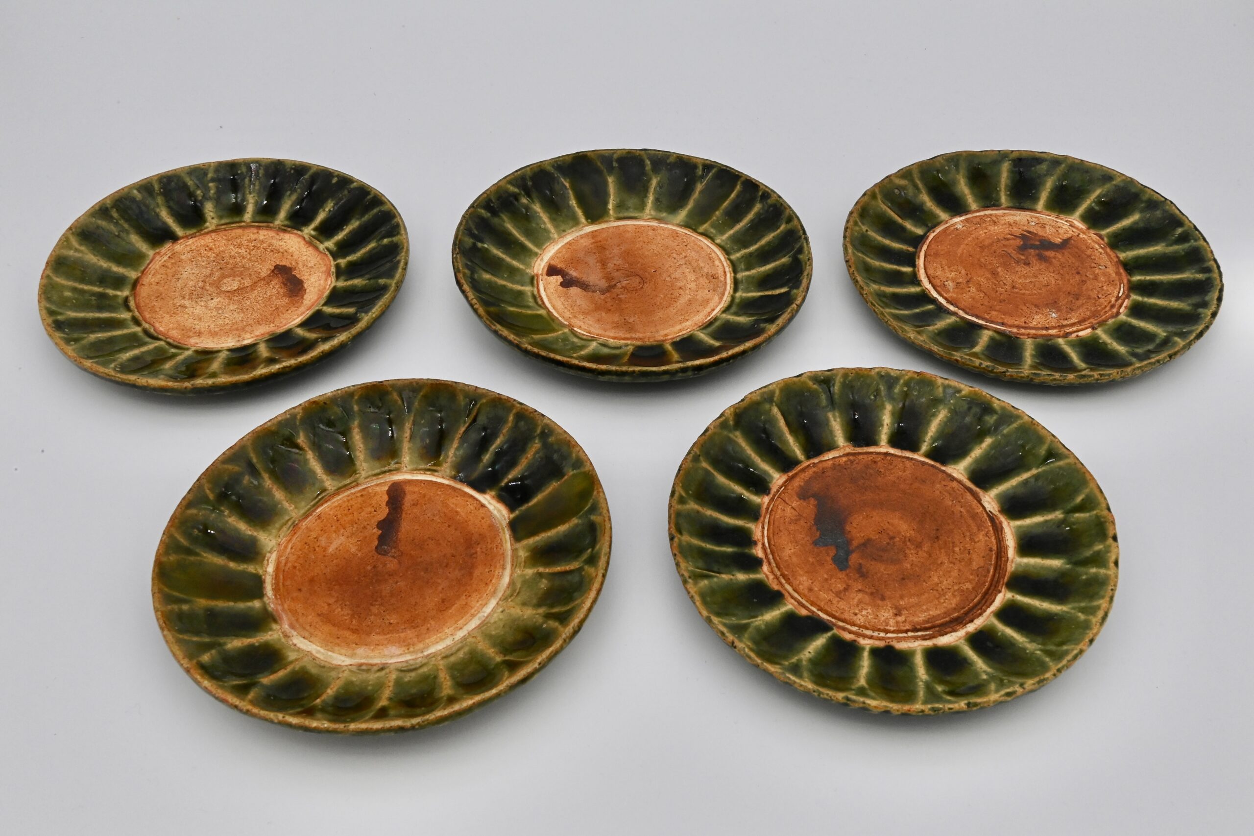 おりべキク平向 5客（共箱）