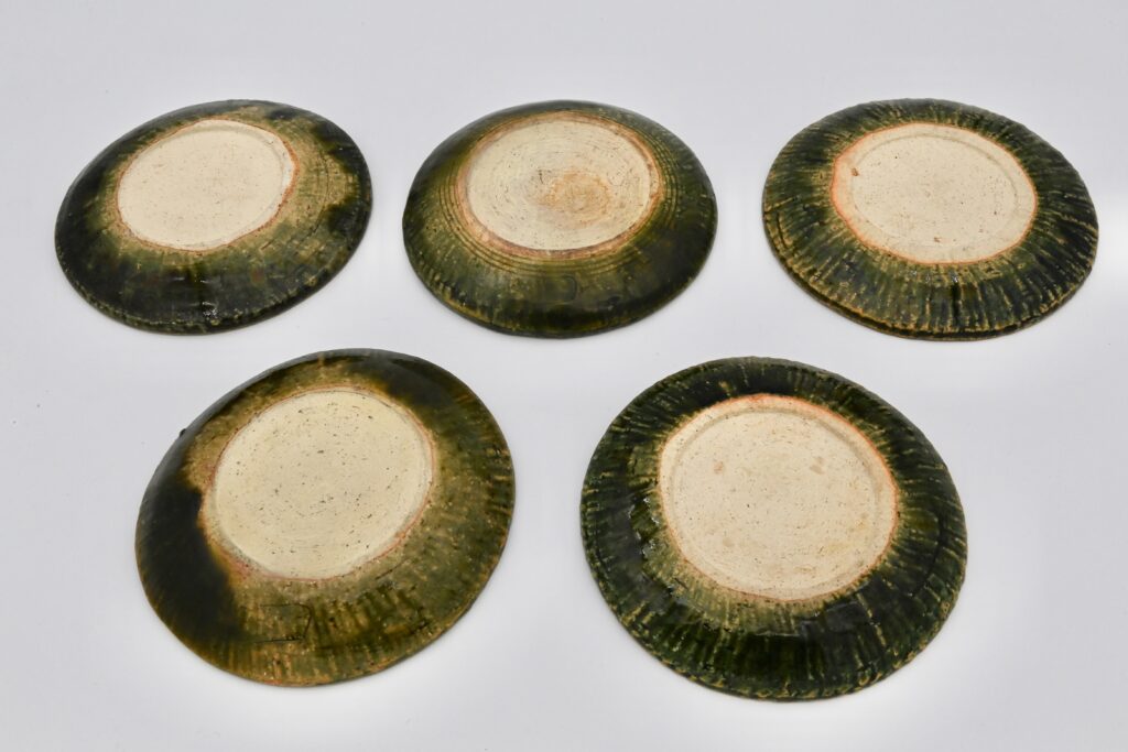 おりべキク平向 5客（共箱）