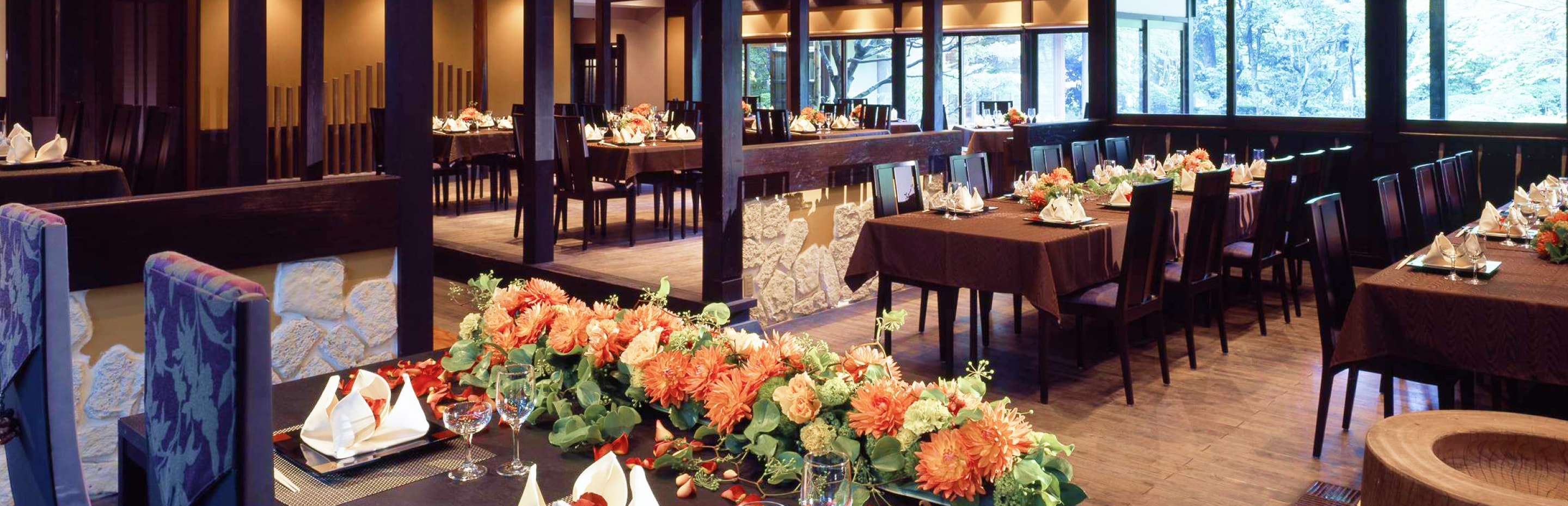 披露宴会場の様子