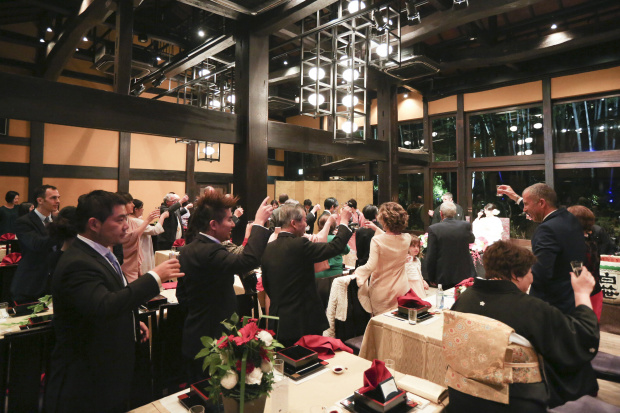 ゲスト皆で乾杯