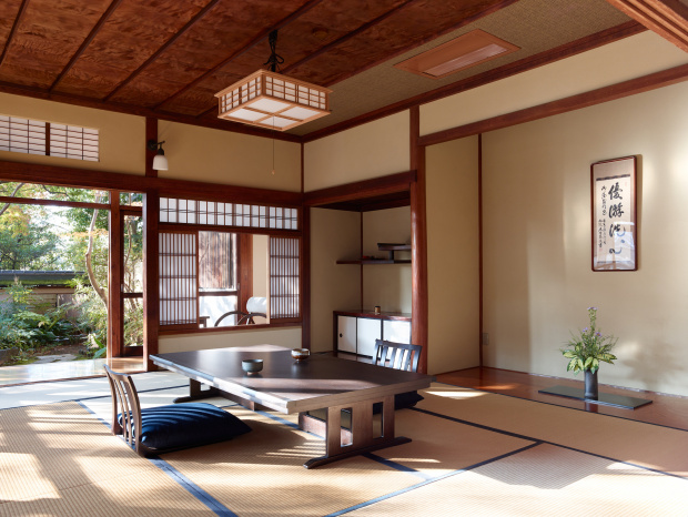 将棋や囲碁の対局でも有名な松風の間