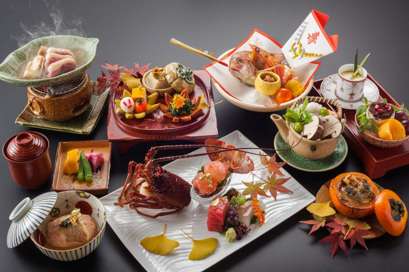 お祝いに相応しい婚礼会席