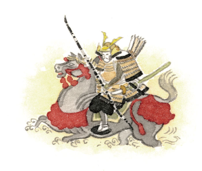 和田義盛公のイラスト