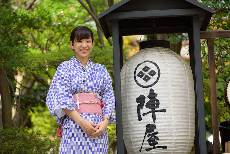 笑顔のスタッフ