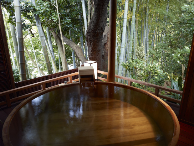 客室の露天風呂