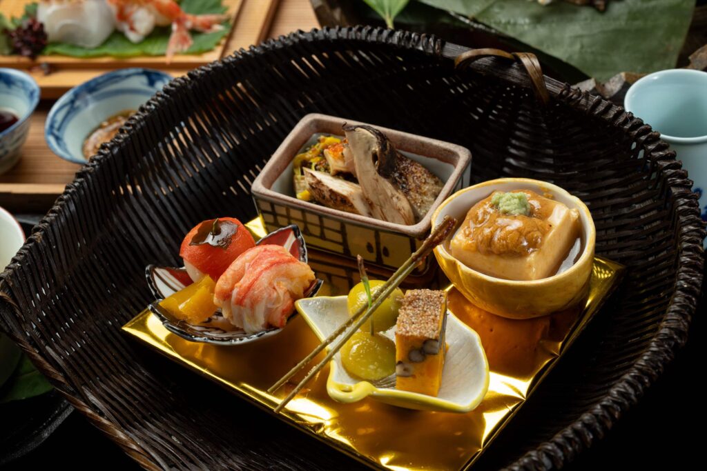 季節の食材を使った小鉢