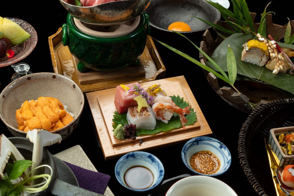本格的な会席料理
