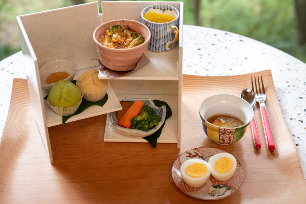 小さなお子様向けの朝食