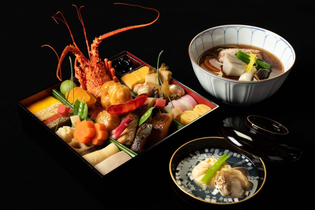 特製おせち・一段重と年越し蕎麦セット