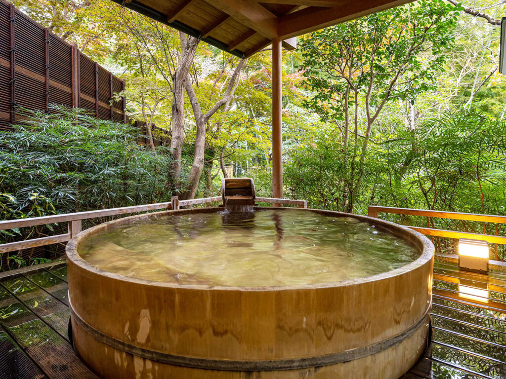 客室の露天風呂